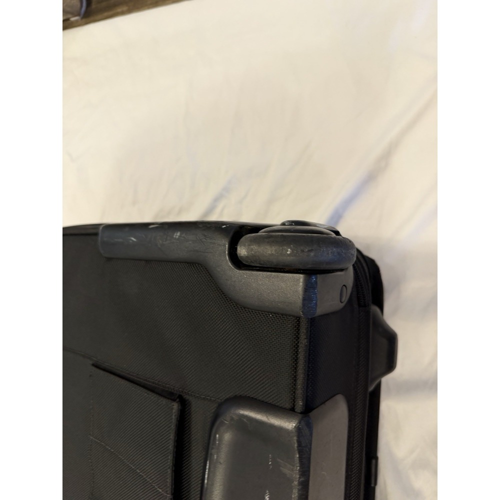 TUMI Alpha 26103D4 Black Nylon Deluxe Expandable Wheeled Rolling Briefcase - Picture 11 of 16